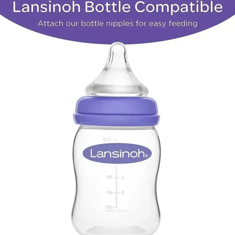 Lansinoh Breast Pump Accessories*- 4Pk Breastmilk Storage Bottles