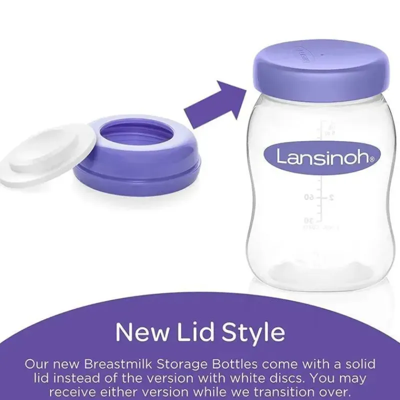 Lansinoh Breast Pump Accessories*- 4Pk Breastmilk Storage Bottles