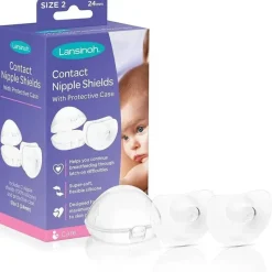 Lansinoh Nipple Protector*- 2Pk Nipple Shield for Breastfeeding 24 MM