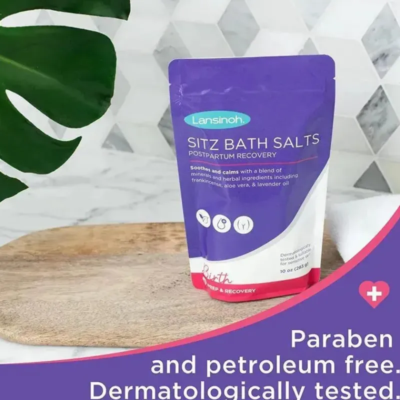Lansinoh Postpartum*- Sitz Bath Salts Postpartum Essentials 10Oz
