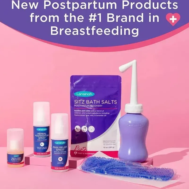 Lansinoh Postpartum*- Sitz Bath Salts Postpartum Essentials 10Oz