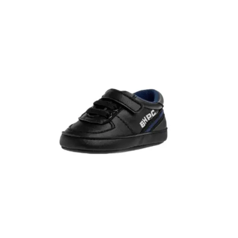 Josmo Baby Shoes*Laura Ashley - Baby Crib Shoes Boy Sneaker, Navy/Red/White