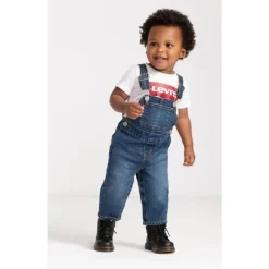 Levi's Baby One-Pieces*Levi's - Baby Boy Shortall, Denim