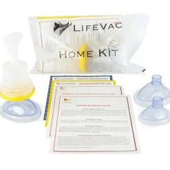 Lifevac Oral & Nasal Care*- Home Kit, Portable Choking Rescue Device, Kid & Adult Masks