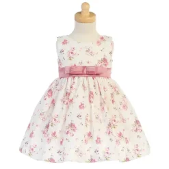 Lito Children's Wear Dresses|Baby Dresses & Skirts*Lito - Baby Cotton Floral Print Girl Dress