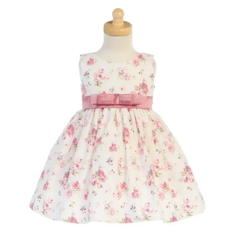 Lito Children's Wear Dresses|Baby Dresses & Skirts*Lito - Baby Girl Cotton Floral Print Dress