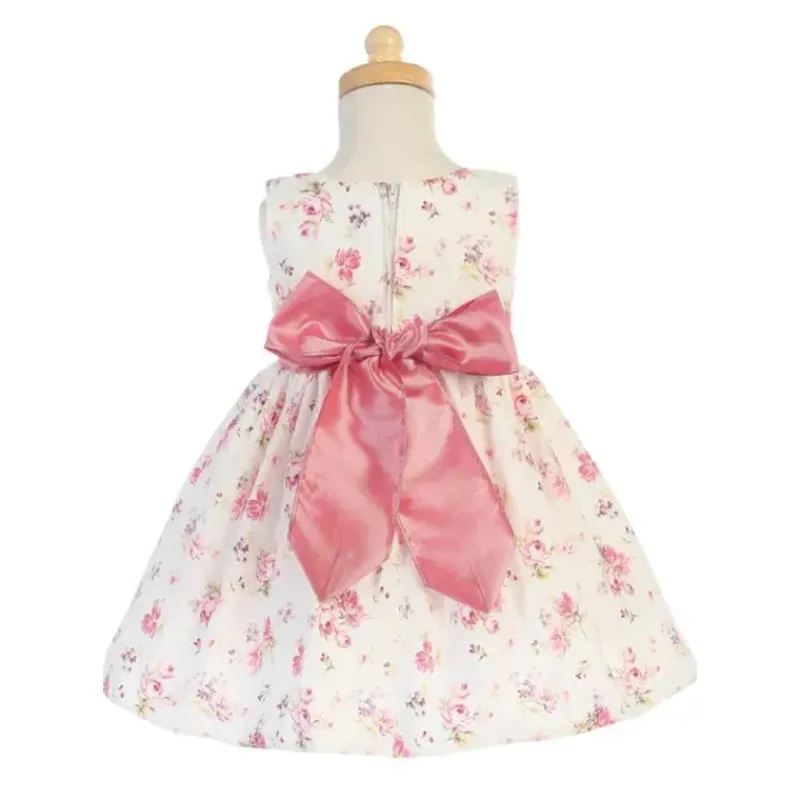 Lito Children's Wear Dresses|Baby Dresses & Skirts*Lito - Baby Girl Cotton Floral Print Dress
