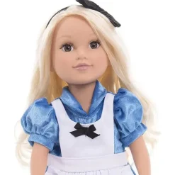 Little Adventures Dolls Accessories|Dolls*- Doll Dress Alice With Hair Bow