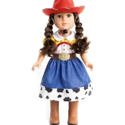 Little Adventures Dolls Accessories|Dolls*- Doll Dress Cowgirl With Hat