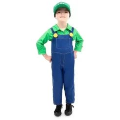 Little Adventures Halloween Costumes*- Green Handyman Hero Costume Sets
