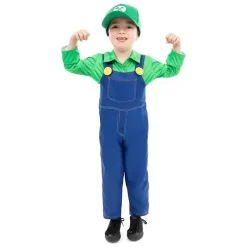 Little Adventures Halloween Costumes*- Green Handyman Hero Costume Sets