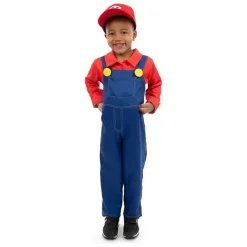 Little Adventures Halloween Costumes*- Red Handyman Hero Costume Sets