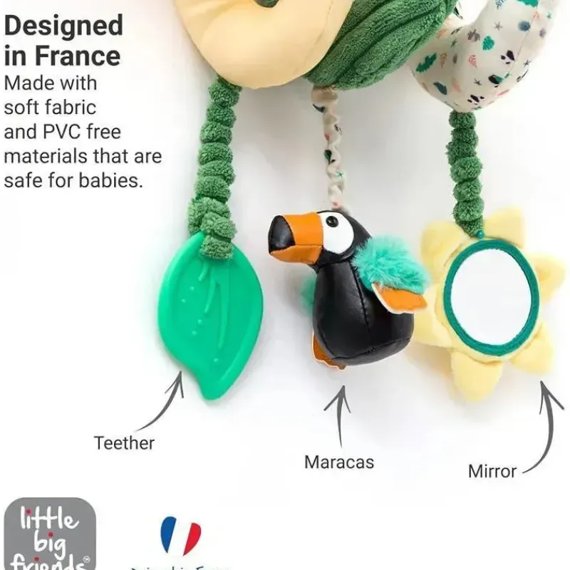 Little Big Friends Toys For 0-12 Months*- Brain Boosting Multi-Sensory Toys, Jungle