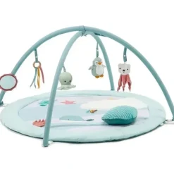 Little Big Friends Playmats & Gyms*- Large Round Playmat with Arch, Multisensory Activity Toy, Ocean