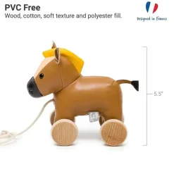 Little Big Friends Toys For 0-12 Months*- Pull Along Friends, Charles The Horse