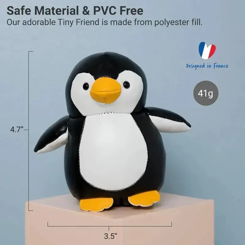 Little Big Friends Plush & Stuffed Animals*- Tiny Friends, Rattle Toy, Special Stuffed Animal, Martin The Penguin