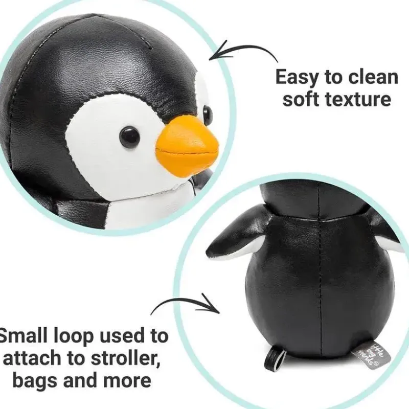 Little Big Friends Plush & Stuffed Animals*- Tiny Friends, Rattle Toy, Special Stuffed Animal, Martin The Penguin