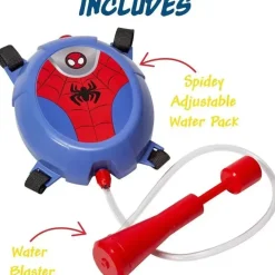Little Kids Super Heroes|Water Toys*- Dsiney Water Backpacks, Spiderman