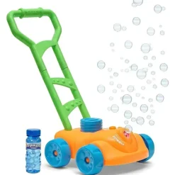 Sandy Ruben Water Toys*Little Kids - Fubbles No Spill Bubble Lawn Mower, Automatic Bubble Blower Machine