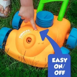 Sandy Ruben Water Toys*Little Kids - Fubbles No Spill Bubble Lawn Mower, Automatic Bubble Blower Machine