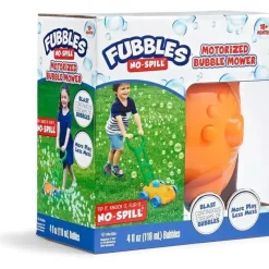 Sandy Ruben Water Toys*Little Kids - Fubbles No Spill Bubble Lawn Mower, Automatic Bubble Blower Machine