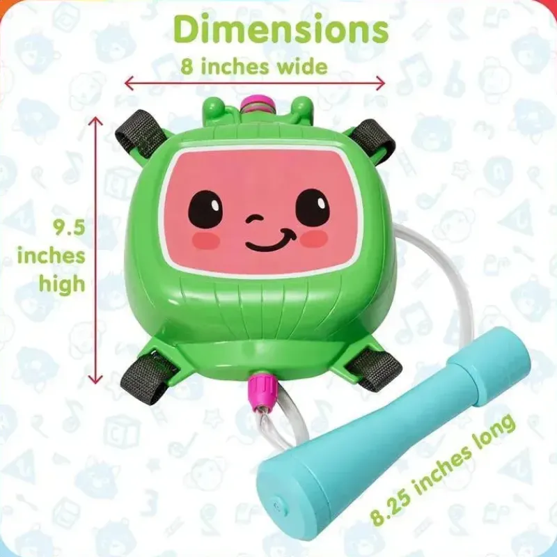 Little Kids Cocomelon|Water Toys*- Licensed Water Backpacks, Cocomelon