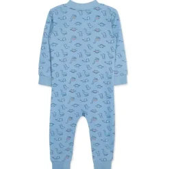 Little Me Baby Sleepwear*- Baby Boy Dino Zip Front Pajama