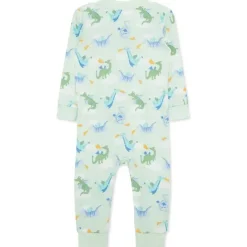 Little Me Baby Sleepwear*- Baby Boy Dragon Zip Front Pajama