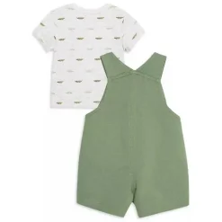 Little Me Baby Sets*- Baby Boy Gator Shortall