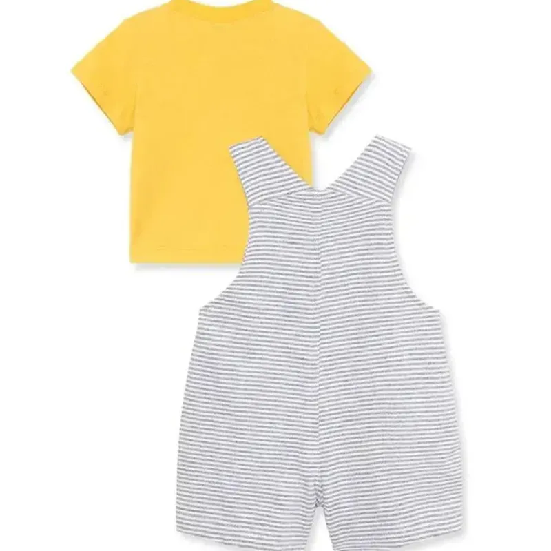 Little Me Baby Sets*- Baby Boy Lion Soft Cotton Knit Overall Set