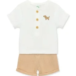 Little Me Baby Sets*- Baby Boy Puppy Short Set