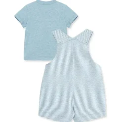Little Me Baby One-Pieces*- Baby Boy Puppy Soft Cotton Knit Overall Set
