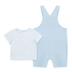 Little Me Baby Sets*- Baby Boy Safari Shortall Set, Blue