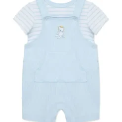 Little Me Baby Sets*- Baby Boy Safari Shortall Set, Blue
