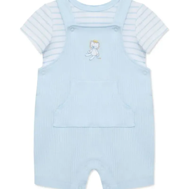 Little Me Baby Sets*- Baby Boy Safari Shortall Set, Blue