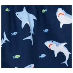 Little Me Baby Swimming Clothes*- Baby Boy Shark Swim Trunks Blue