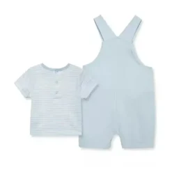 Little Me Baby Sets*- Baby Boys Safari Shortall Set