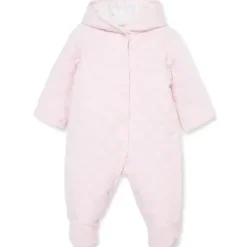 Little Me Baby One-Pieces*- Baby Girl Charms Quilted Pram Pink