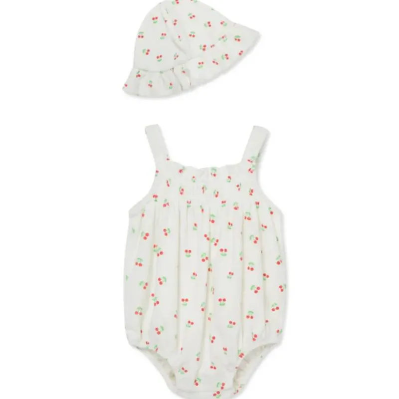 Little Me Baby Sets*- Baby Girl Cherries Bubble Hat