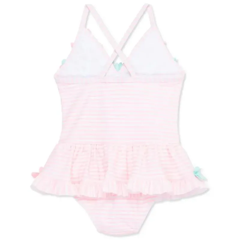 Little Me Baby Swimming Clothes*- Baby Girl 3D Multi 1-Piece Swimsuit