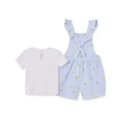 Little Me Baby Sets*- Baby Girl Lemon Knit Jumper Set, Blue
