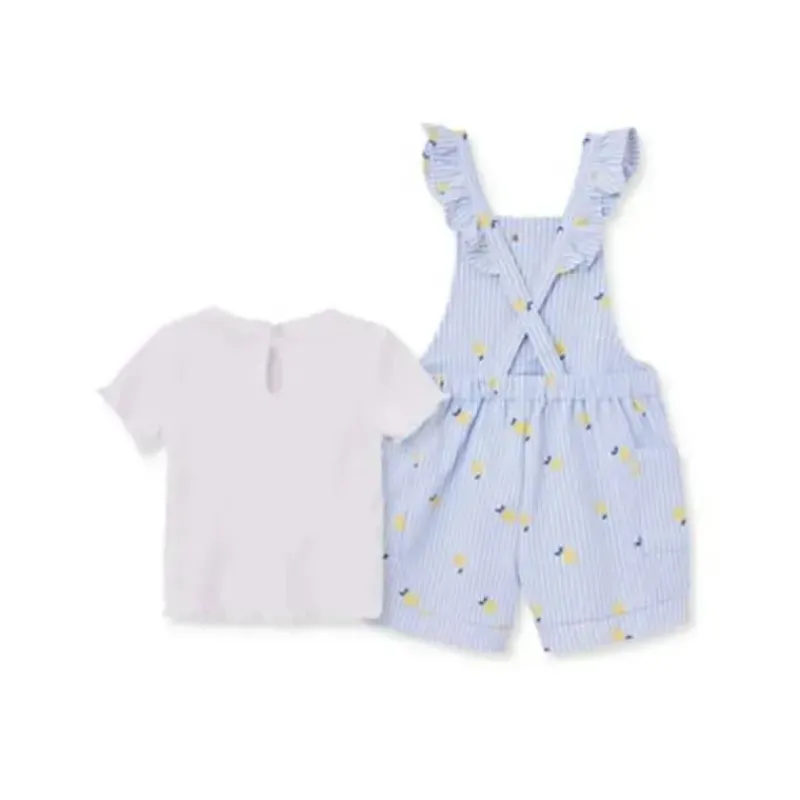 Little Me Baby Sets*- Baby Girl Lemon Knit Jumper Set, Blue