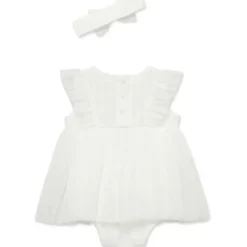 Little Me Baby Sets*- Baby Girl Strawberry Popover, Ivory