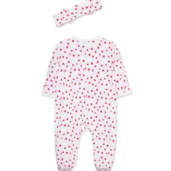 Little Me Baby One-Pieces*- Baby Girl Valentine Footie & Headband