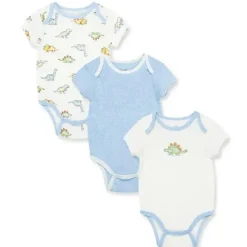 Little Me Baby Onesies & Bodysuits*- Dinomite 3Pk Bodysuits, Ivory Multi