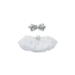 Little Me Baby Sets*- Elly & Emmy 2Pk Tutu Baby Girls Set, Silver, 0/12M