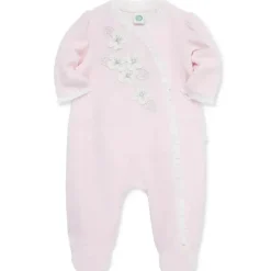 Little Me Baby One-Pieces*- Flowers Footie, Pink
