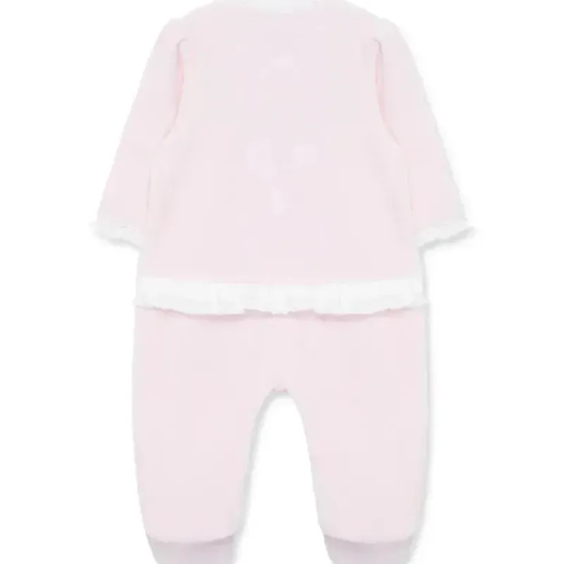 Little Me Baby One-Pieces*- Flowers Footie, Pink