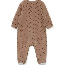 Little Me Baby One-Pieces*- Fuzzy Bear Footie, Brown
