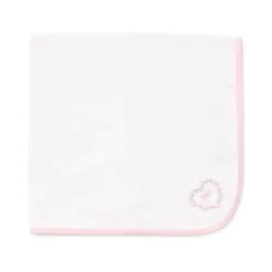 Little Me Blankets & Quilts*- Girl Thanks Blanket One Size, Light Pink